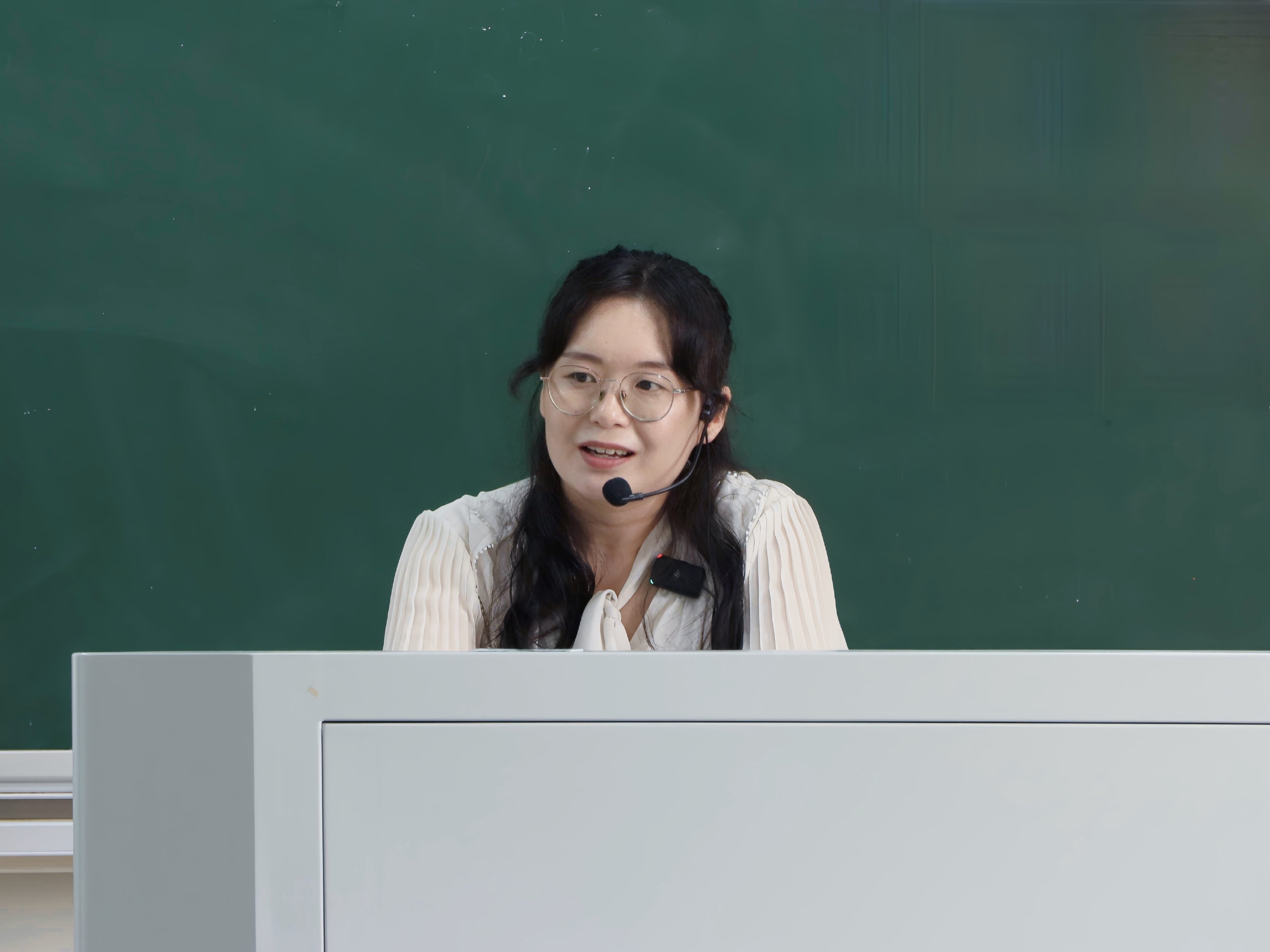 主讲人肖啸博士授课